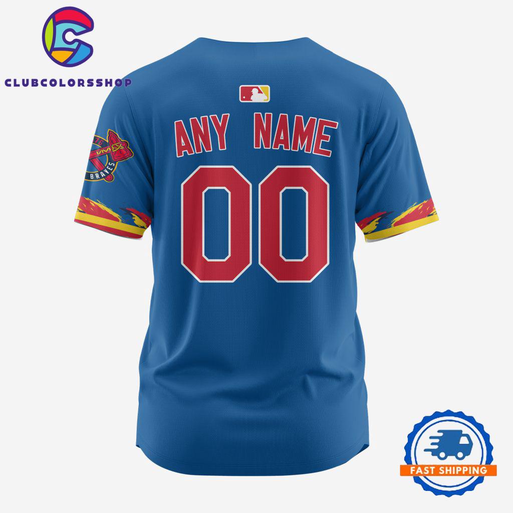 MLB Atlanta Braves Personalized Alternate Design Concept Baseball Jersey, MLB Team New Jersey Shirt MLB Atlanta Braves Personalized Alternate Design Concept Baseball Jersey, MLB Team New Jersey Shirt