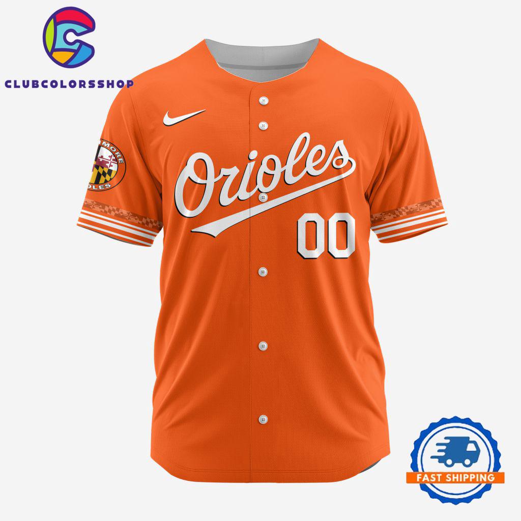MLB Baltimore Orioles Personalized Alternate Design Concept Baseball Jersey, MLB Team New Jersey Shirt