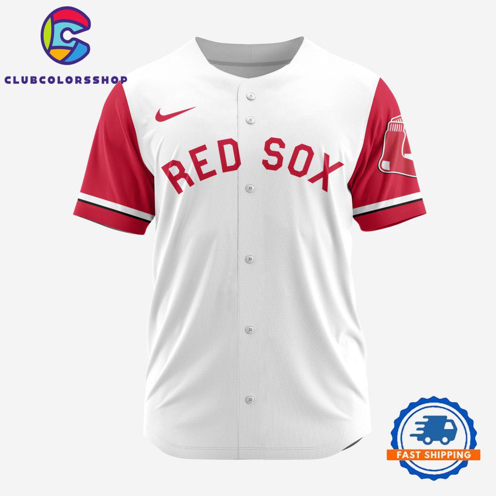 MLB Boston Red Sox Baseball Team Alternate Design Concept Jersey Shirts