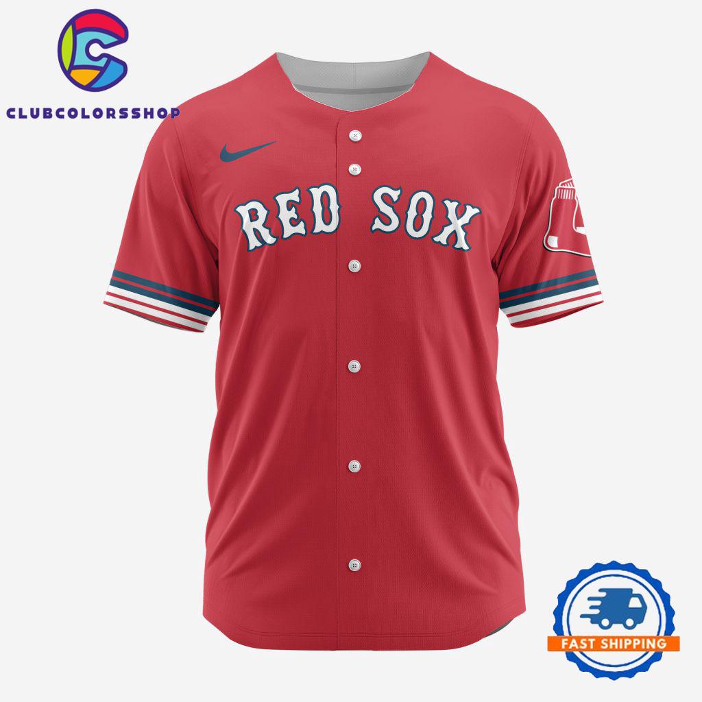 MLB Boston Red Sox Personalized Alternate Design Concept Baseball Jersey, MLB Team New Jersey Shirt