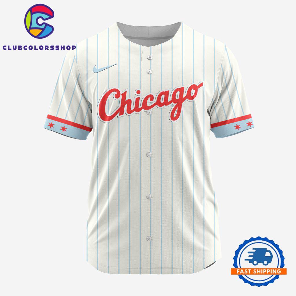MLB Chicago White Sox Baseball Team Alternate Design Concept Jersey Shirts
