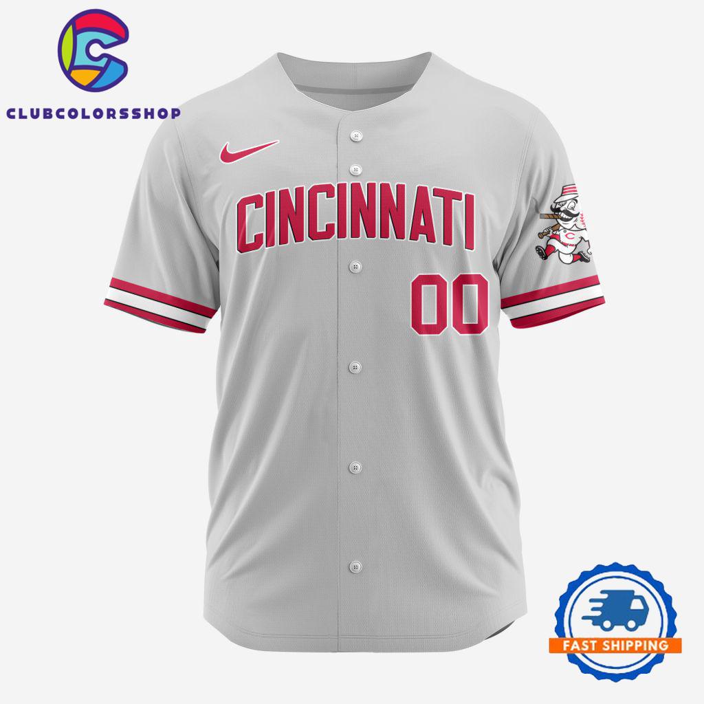 MLB Cincinnati Reds Personalized Alternate Design Concept Baseball Jersey, MLB Team New Jersey Shirt