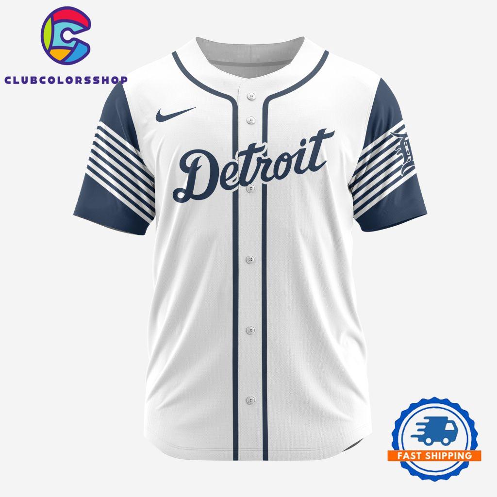 MLB Detroit Tigers Baseball Team Alternate Design Concept Jersey Shirts