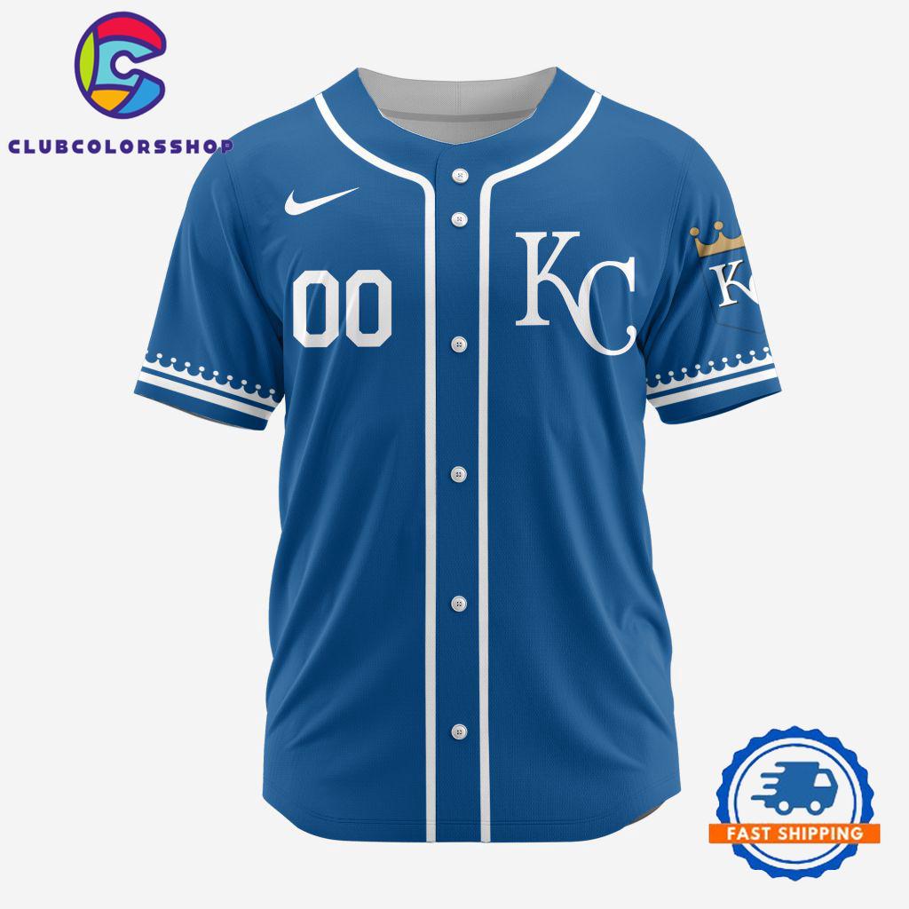 MLB Kansas City Royals Personalized Alternate Design Concept Baseball Jersey, MLB Team New Jersey Shirt