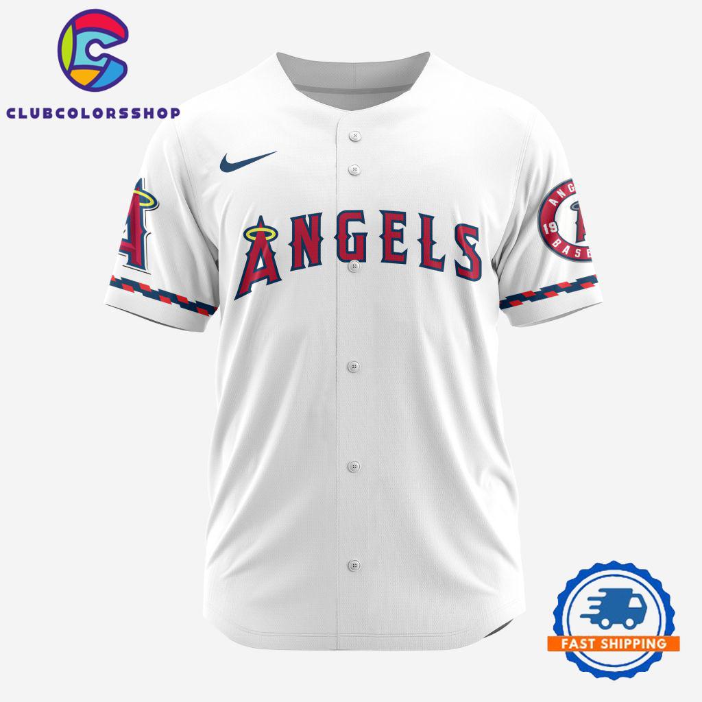 MLB Los Angeles Angels Baseball Team Alternate Design Concept Jersey Shirts