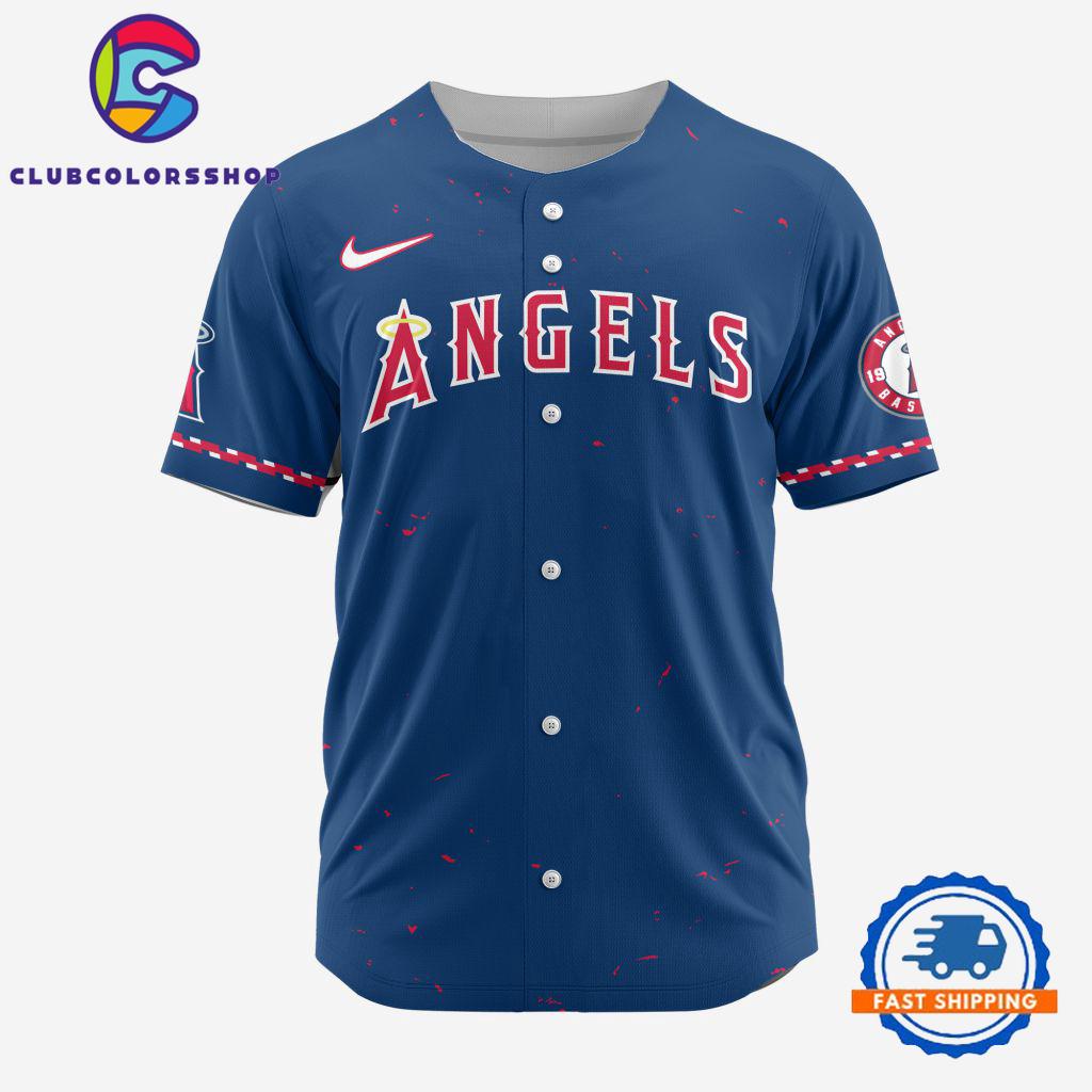 MLB Los Angeles Angels Personalized Baseball Team Alternate Design Concept Jersey Shirts