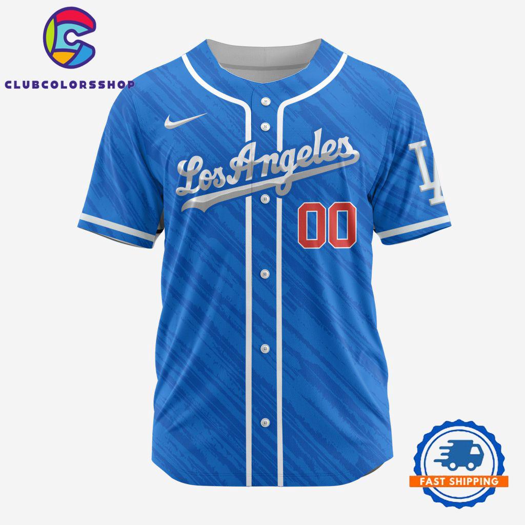 MLB Los Angeles Dodgers Alternate Design Concept Baseball Jersey, MLB Team Custom Jersey Shirt