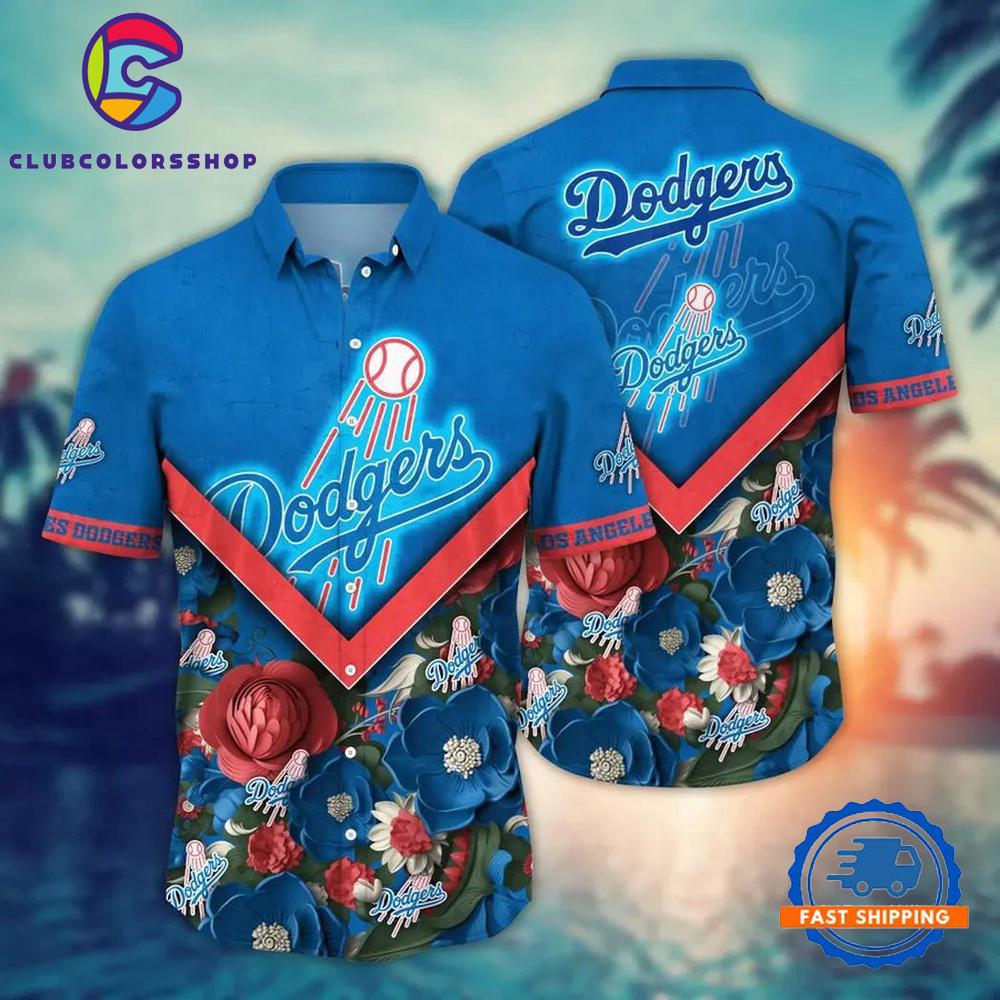 MLB Los Angeles Dodgers Baseball Team Design Summer Hawaiian Shirts