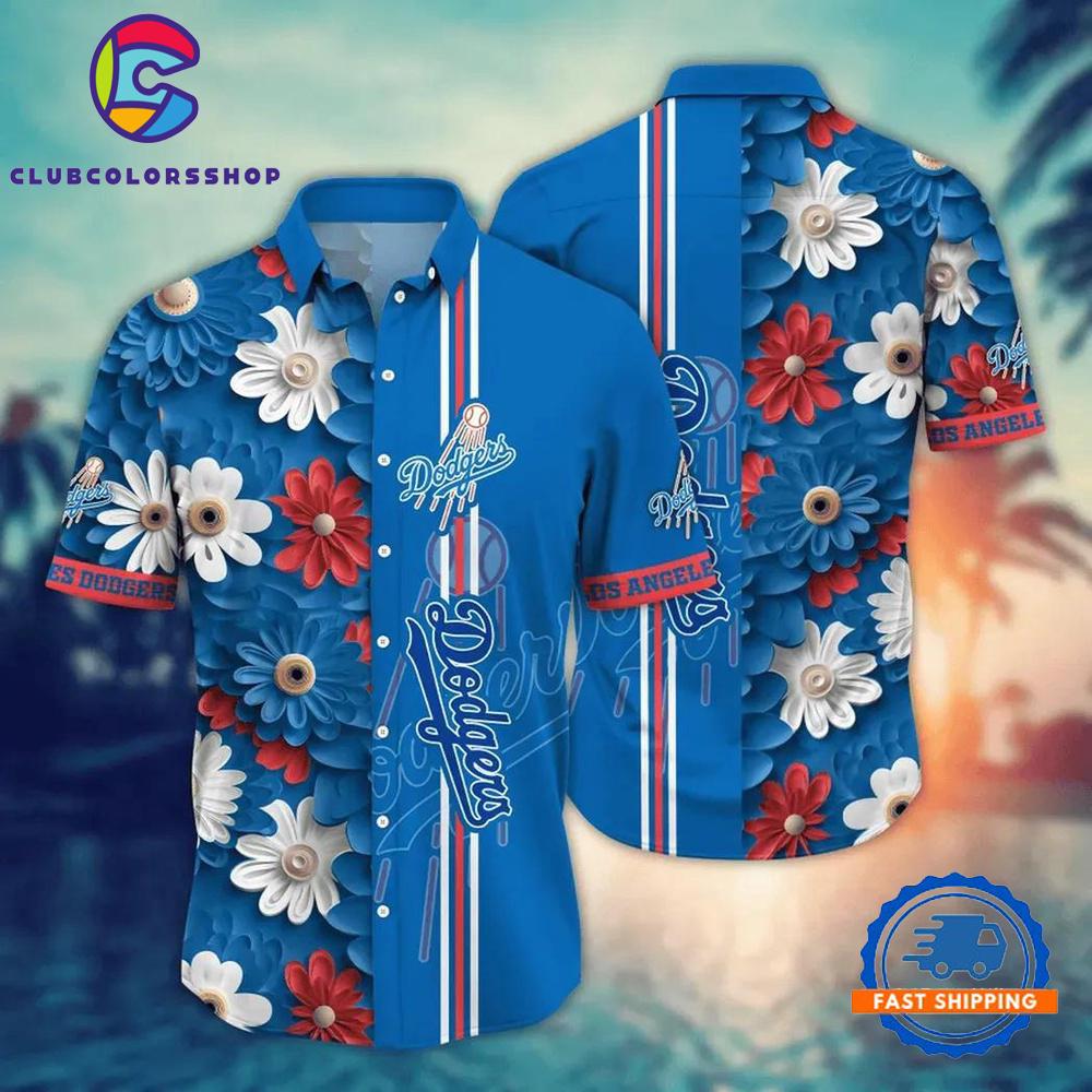 MLB Los Angeles Dodgers Summer Aloha New Hawaiian Shirts