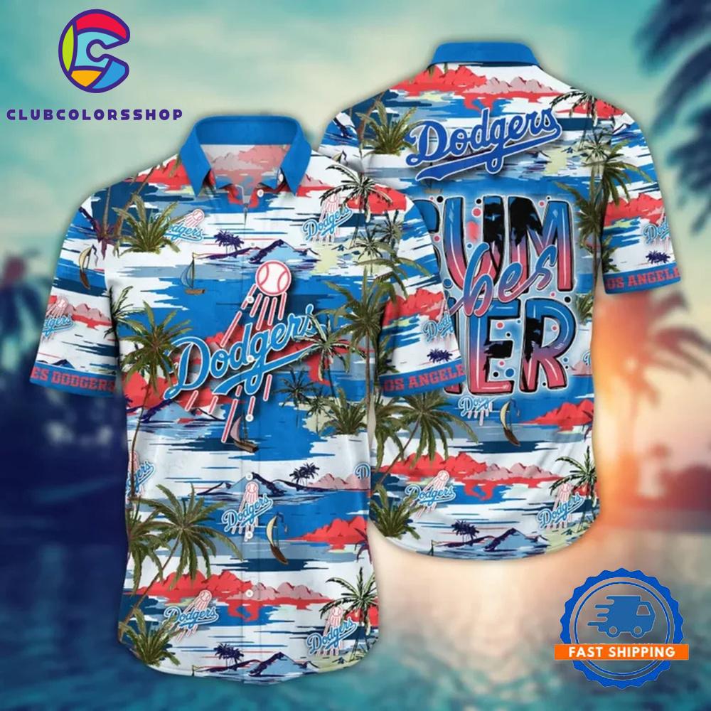 MLB Los Angeles Dodgers Tropical Summer Hawaiian Shirt