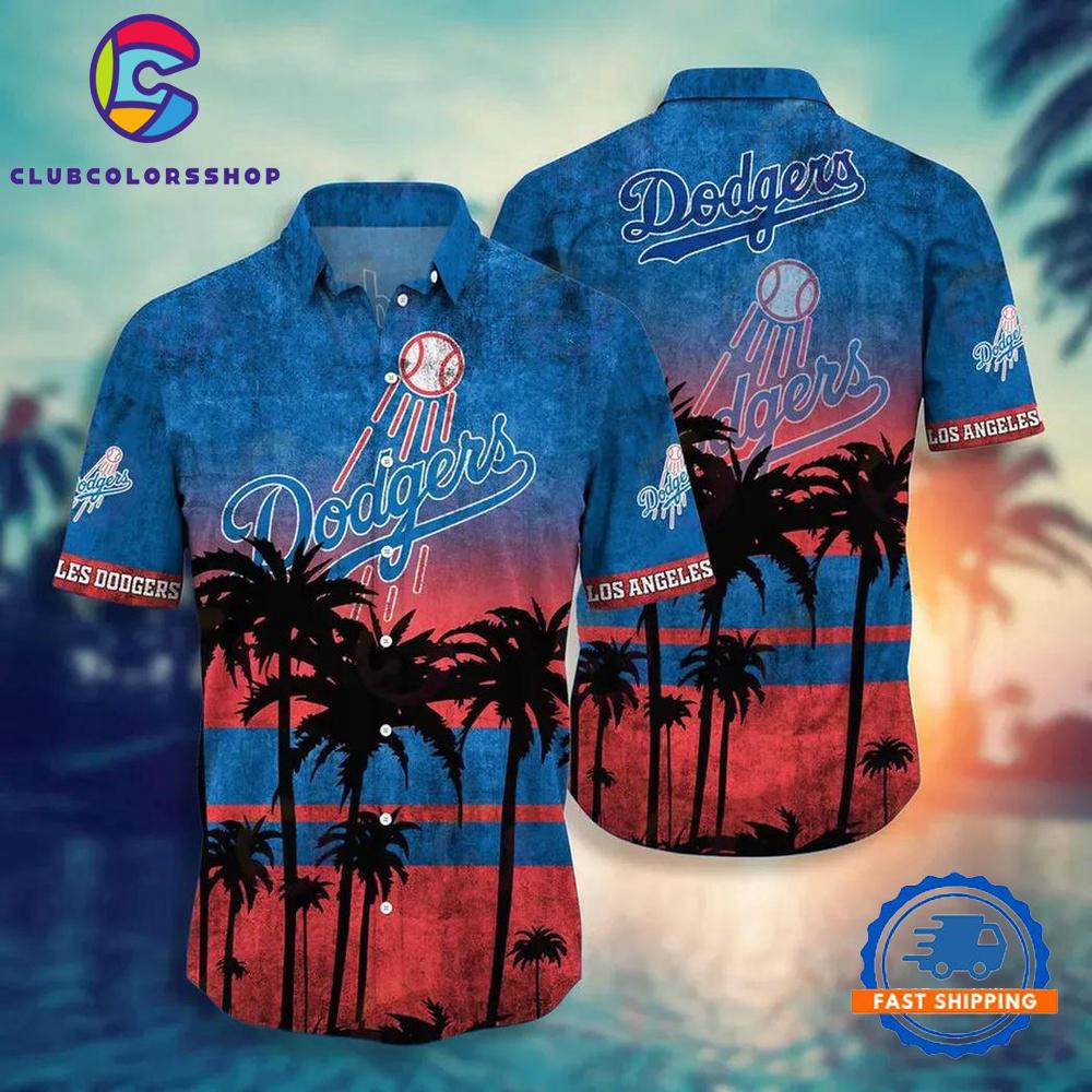 MLB Los Angeles Dodgers Tropical Summer Hawaiian Shirts