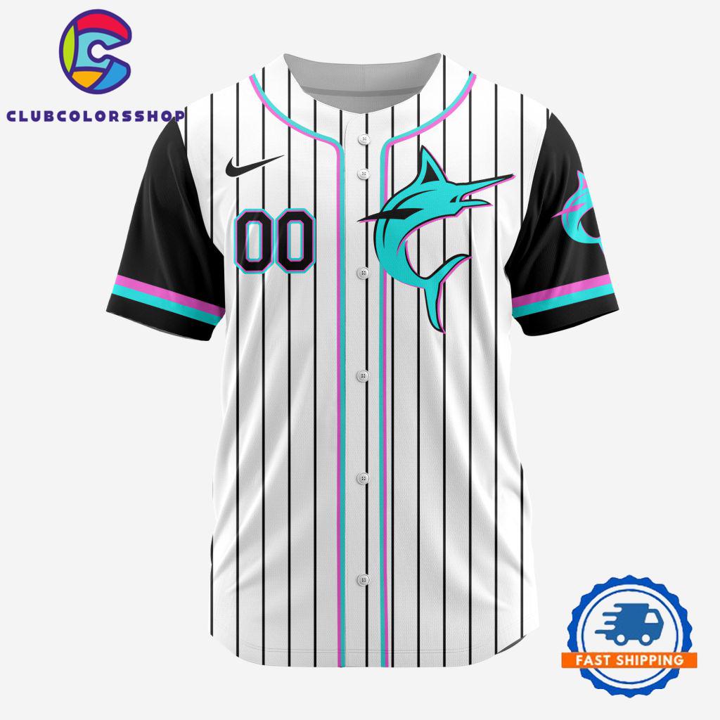 MLB Miami Marlins Baseball Team Alternate Design Concept Jersey Shirts MLB Miami Marlins Baseball Team Alternate Design Concept Jersey Shirts