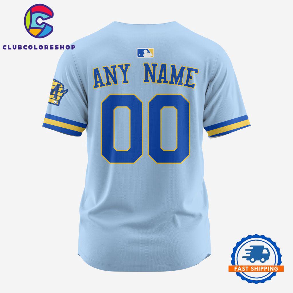 MLB Milwaukee Brewers Personalized Alternate Design Concept Baseball Jersey, MLB Team New Jersey Shirt MLB Milwaukee Brewers Personalized Alternate Design Concept Baseball Jersey, MLB Team New Jersey Shirt