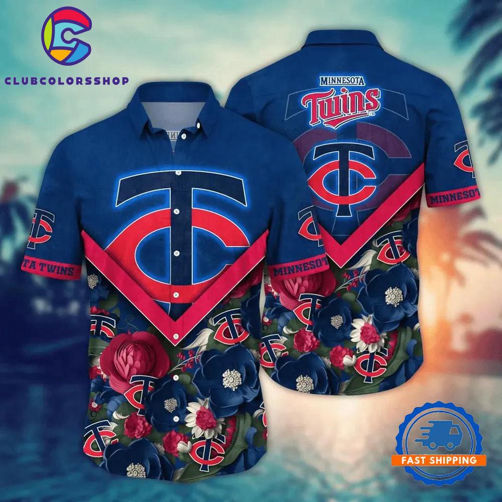 MLB Minnesota Twins Aloha Baseball Team Hawaiian Shirts