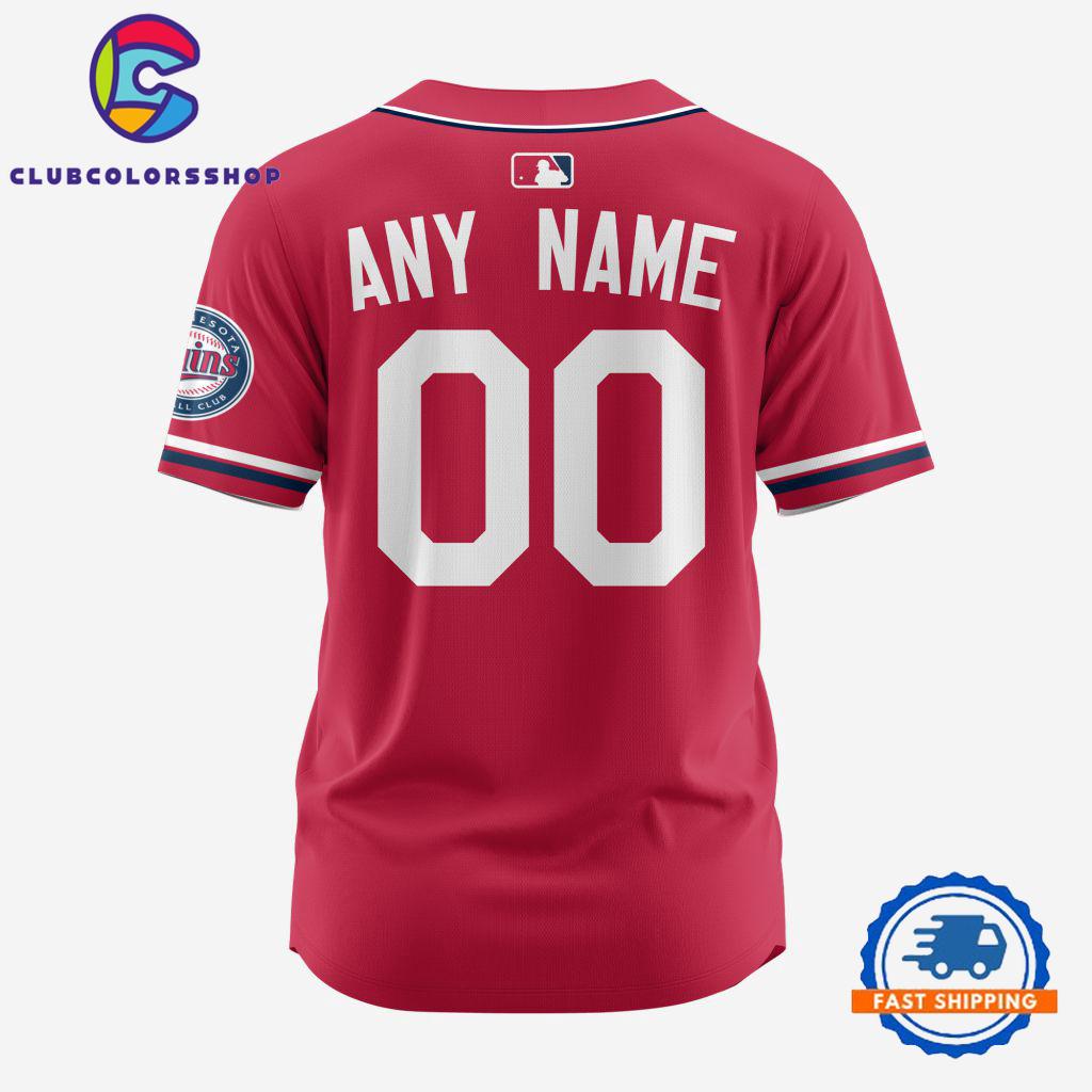MLB Minnesota Twins Alternate Design Concept Baseball Jersey, MLB Team Custom Jersey Shirt MLB Minnesota Twins Alternate Design Concept Baseball Jersey, MLB Team Custom Jersey Shirt