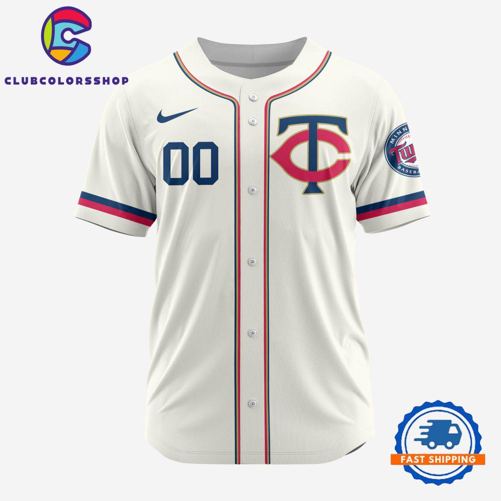 MLB Minnesota Twins Baseball Team Alternate Design Concept Jersey Shirts