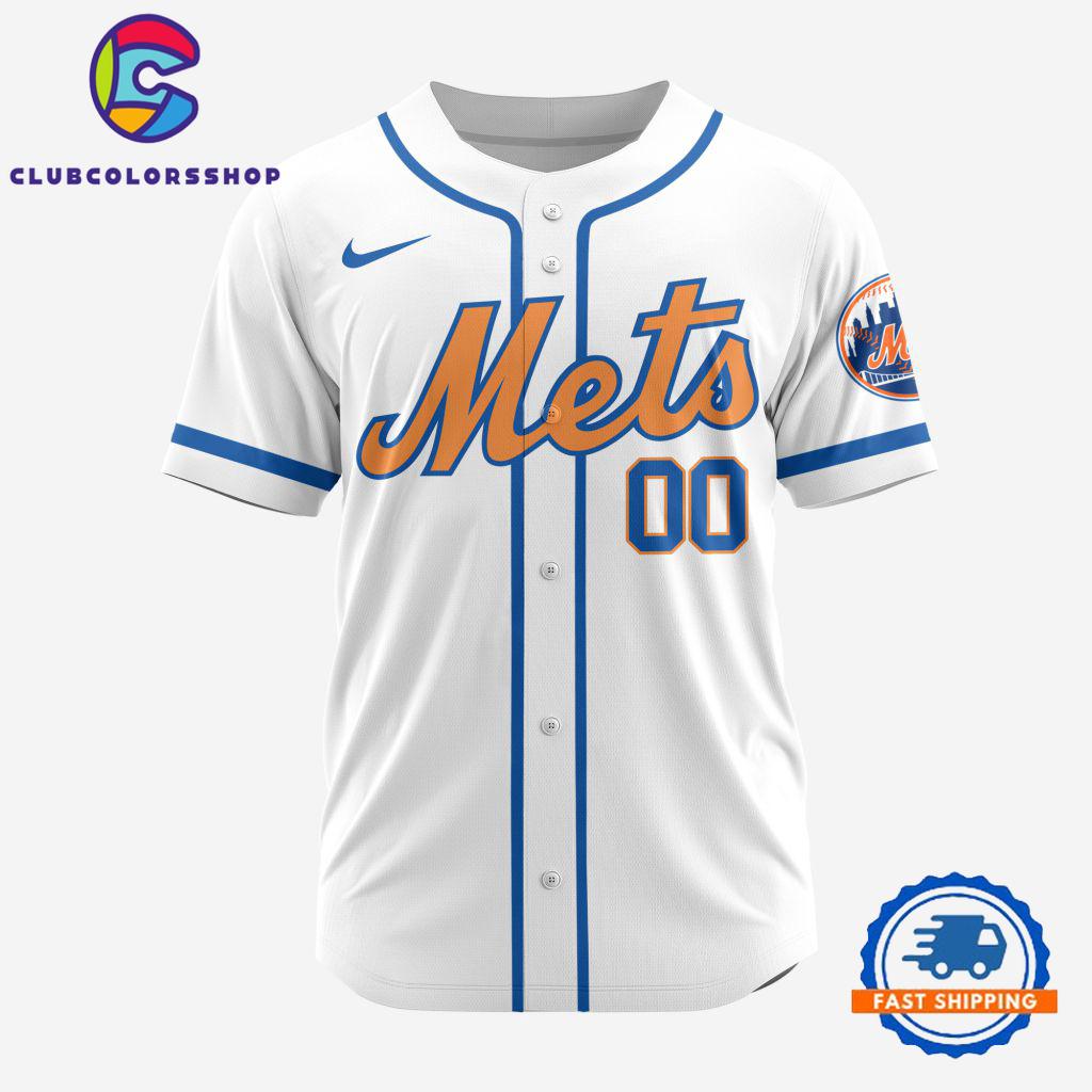 MLB New York Mets Baseball Team Alternate Design Concept Jersey Shirts