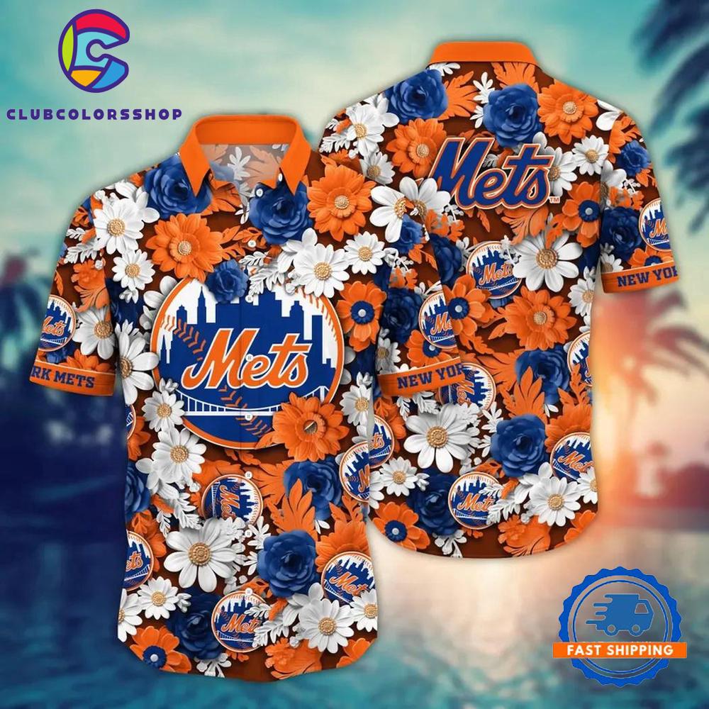 MLB New York Mets Summer New Hawaiian Shirts