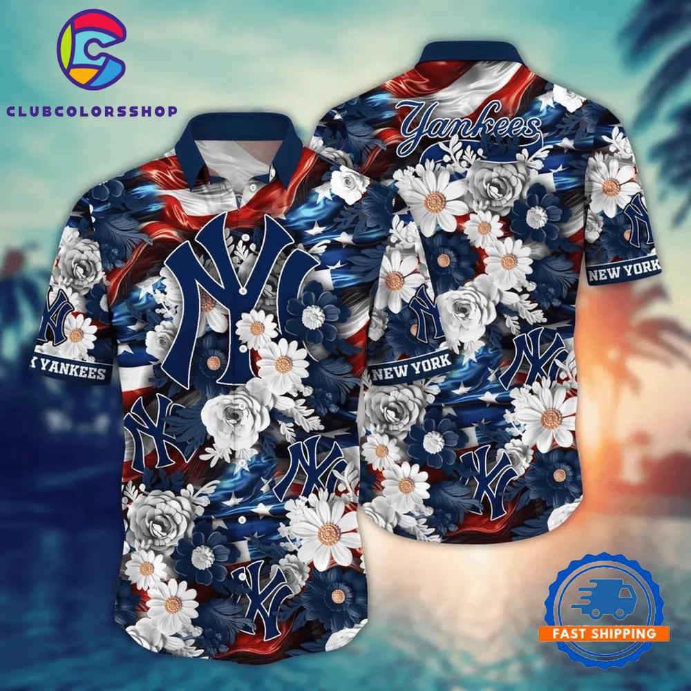 MLB New York Yankees Baseball Summer Hawaiian Shirts