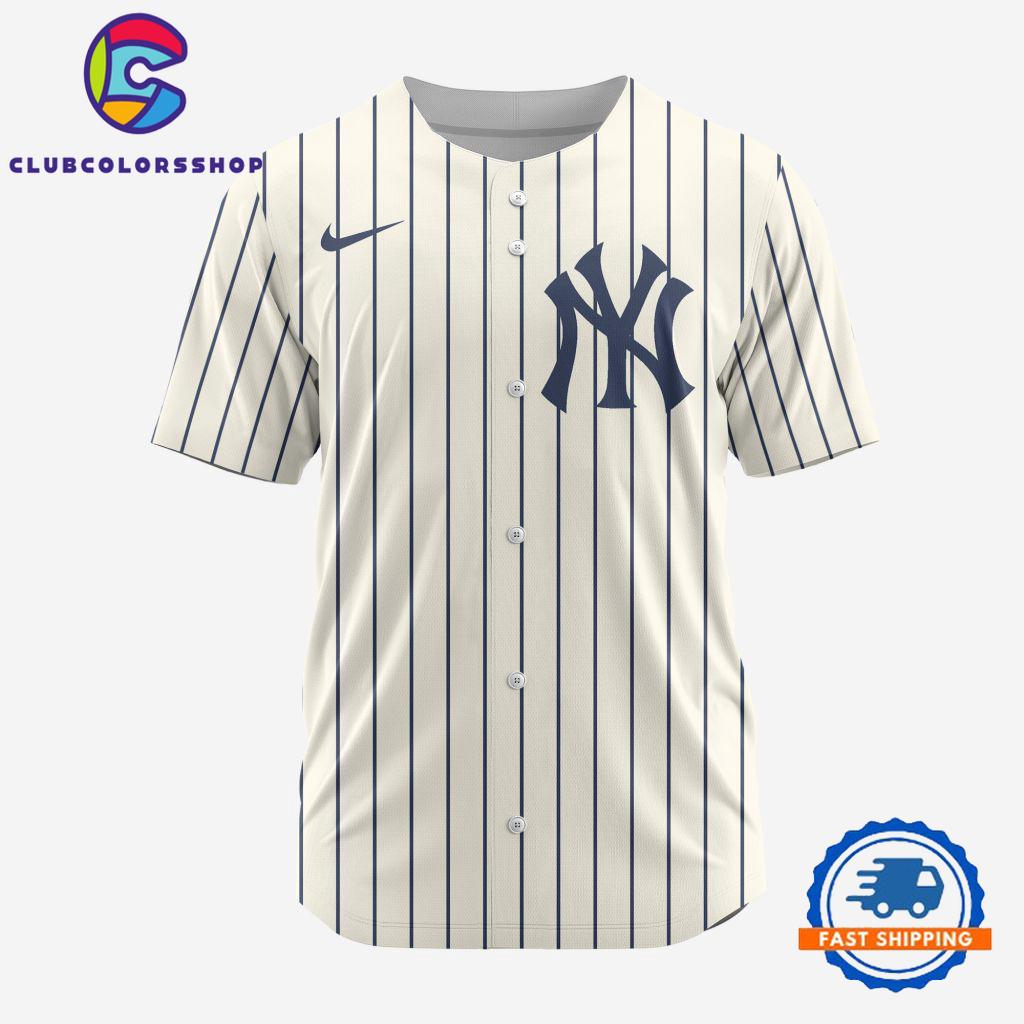 MLB New York Yankees Baseball Team Alternate Design Concept Jersey Shirts