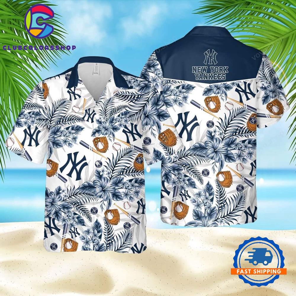 MLB New York Yankees Classic Catch Hawaiian Shirt