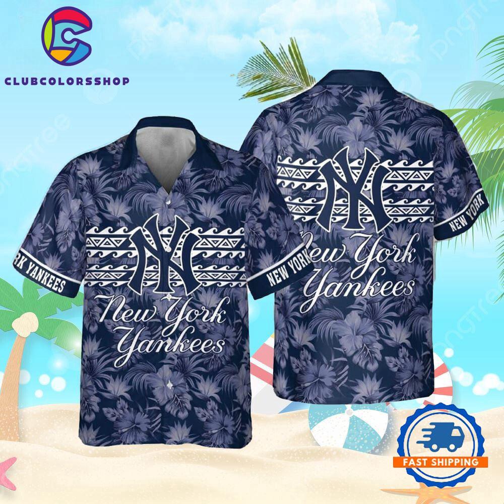 MLB New York Yankees Coastal Paradise Hawaiian Shirt