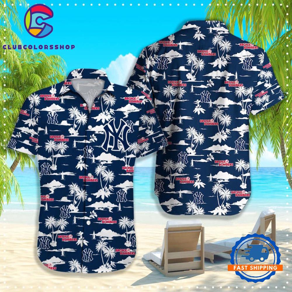 MLB New York Yankees Island Air Force Hawaiian Shirt