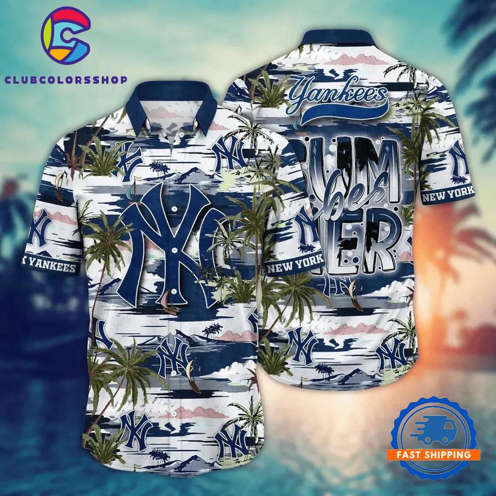 MLB New York Yankees Island Breeze Summer Shirt