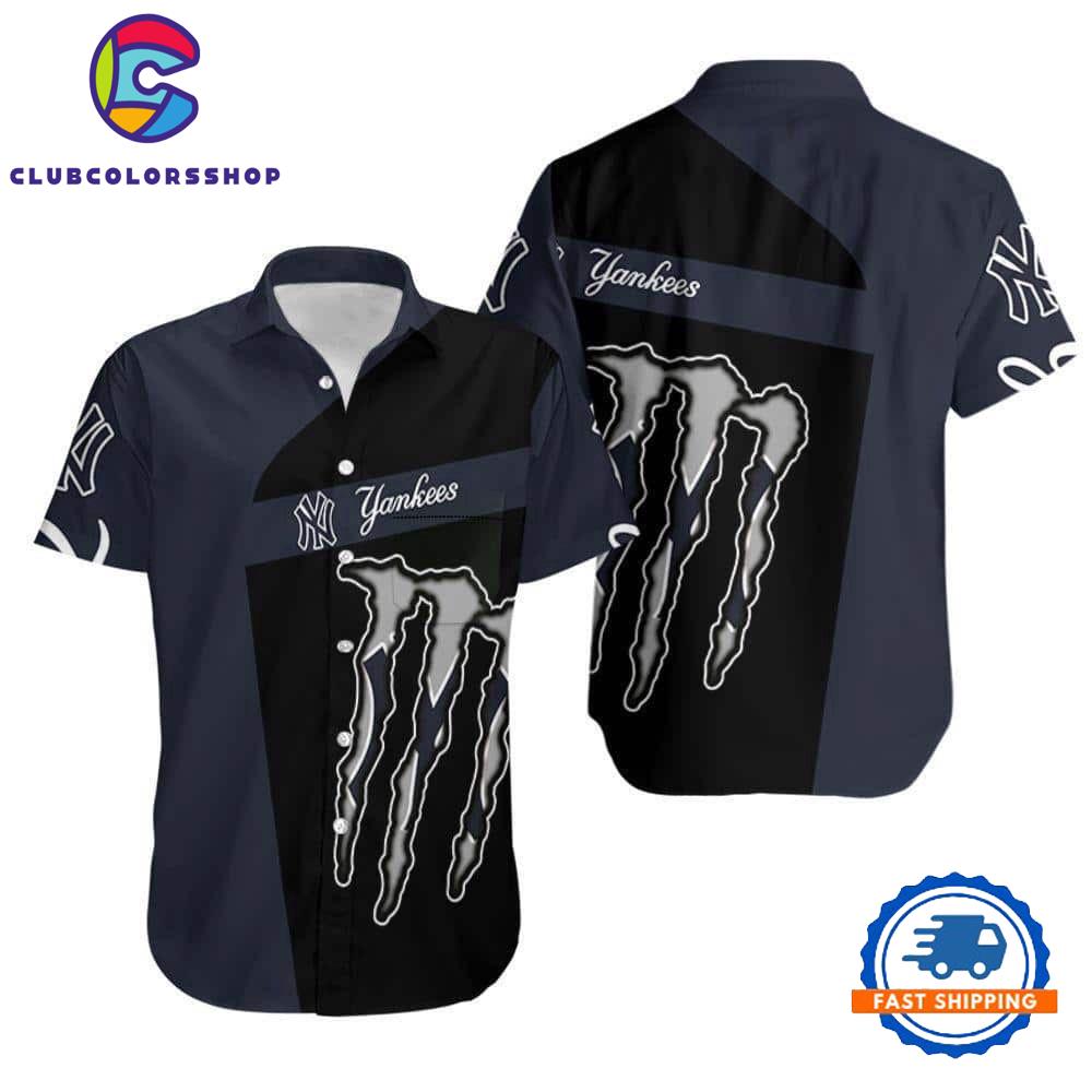 MLB New York Yankees Monster Energy Hawaiian Shirt
