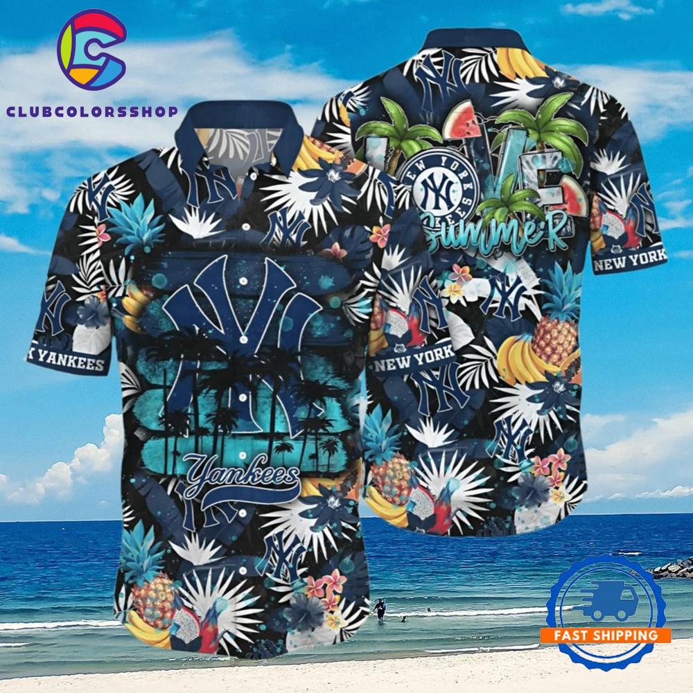 MLB New York Yankees Tropical Summer Hawaiian Shirt