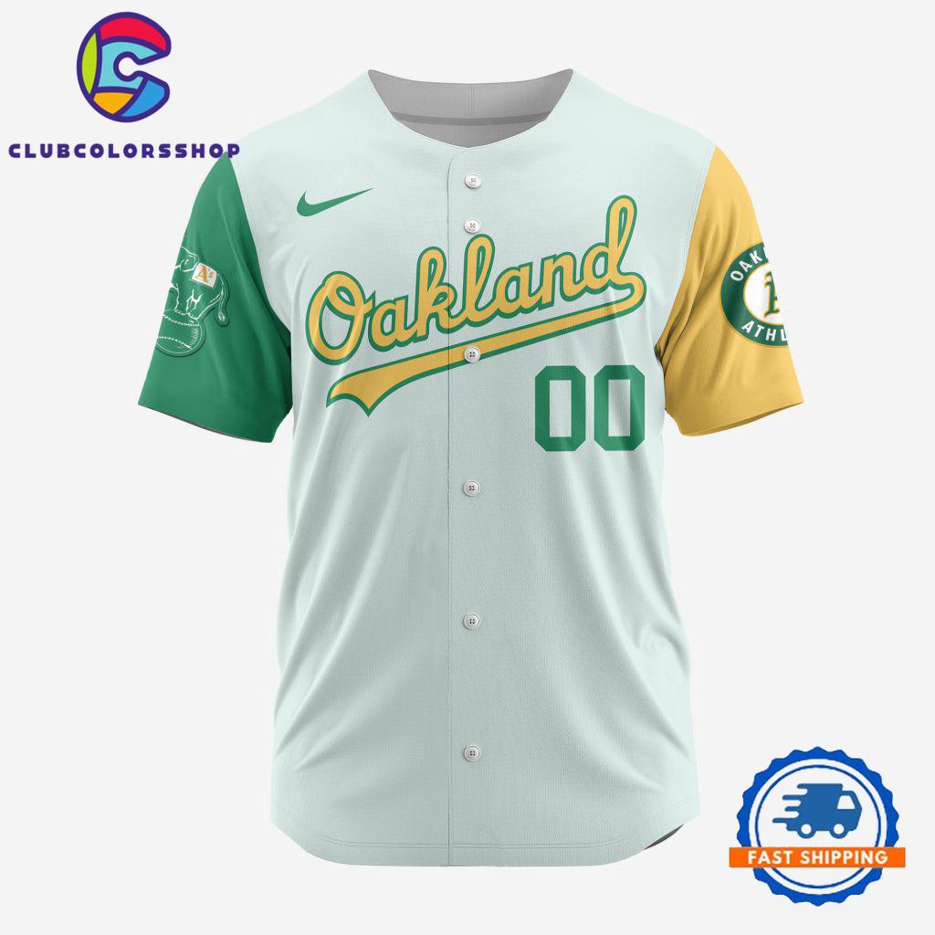 MLB Oakland Athletics Personalized Alternate Design Concept Baseball Jersey, MLB Team New Jersey Shirt