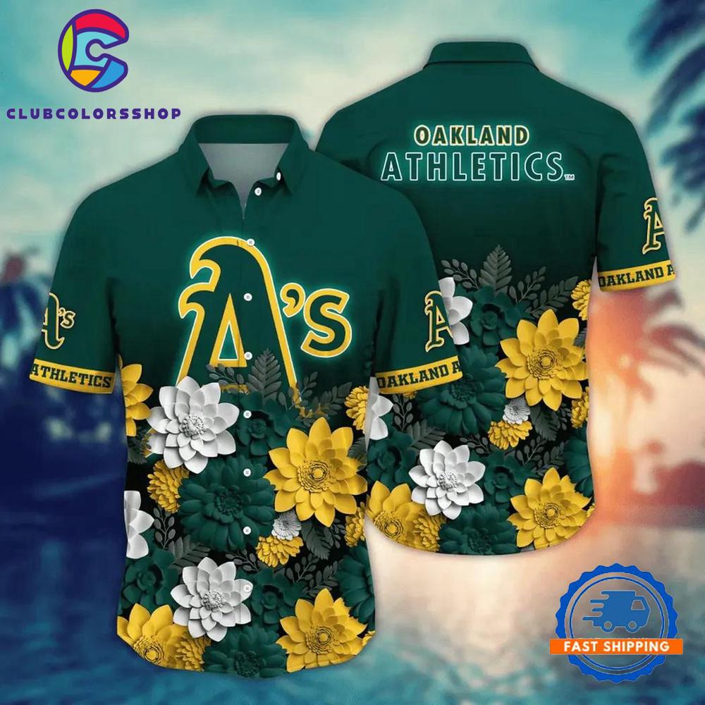 MLB Oakland Athletics Summer Aloha New Hawaiian Shirts