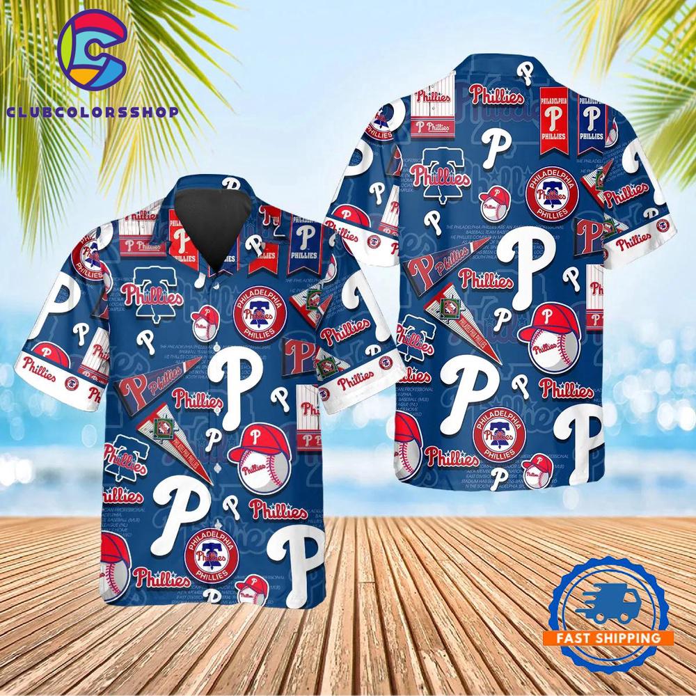 MLB Philadelphia Phillies Classic Fanatic Hawaiian Shirt