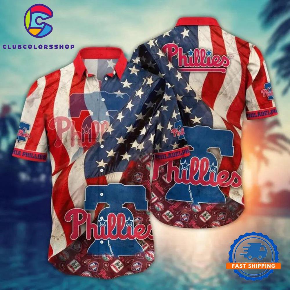 MLB Philadelphia Phillies Hawaiian Shirt American Spirit