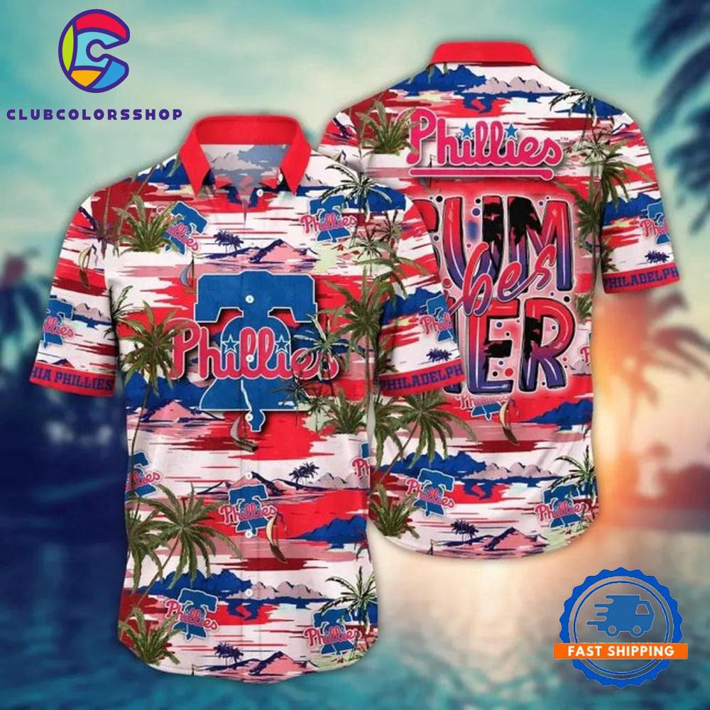MLB Philadelphia Phillies Hawaiian Shirt Summer Vibes