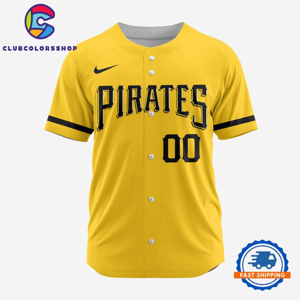 MLB Pittsburgh Pirates Baseball Team Alternate Design Concept Jersey Shirts