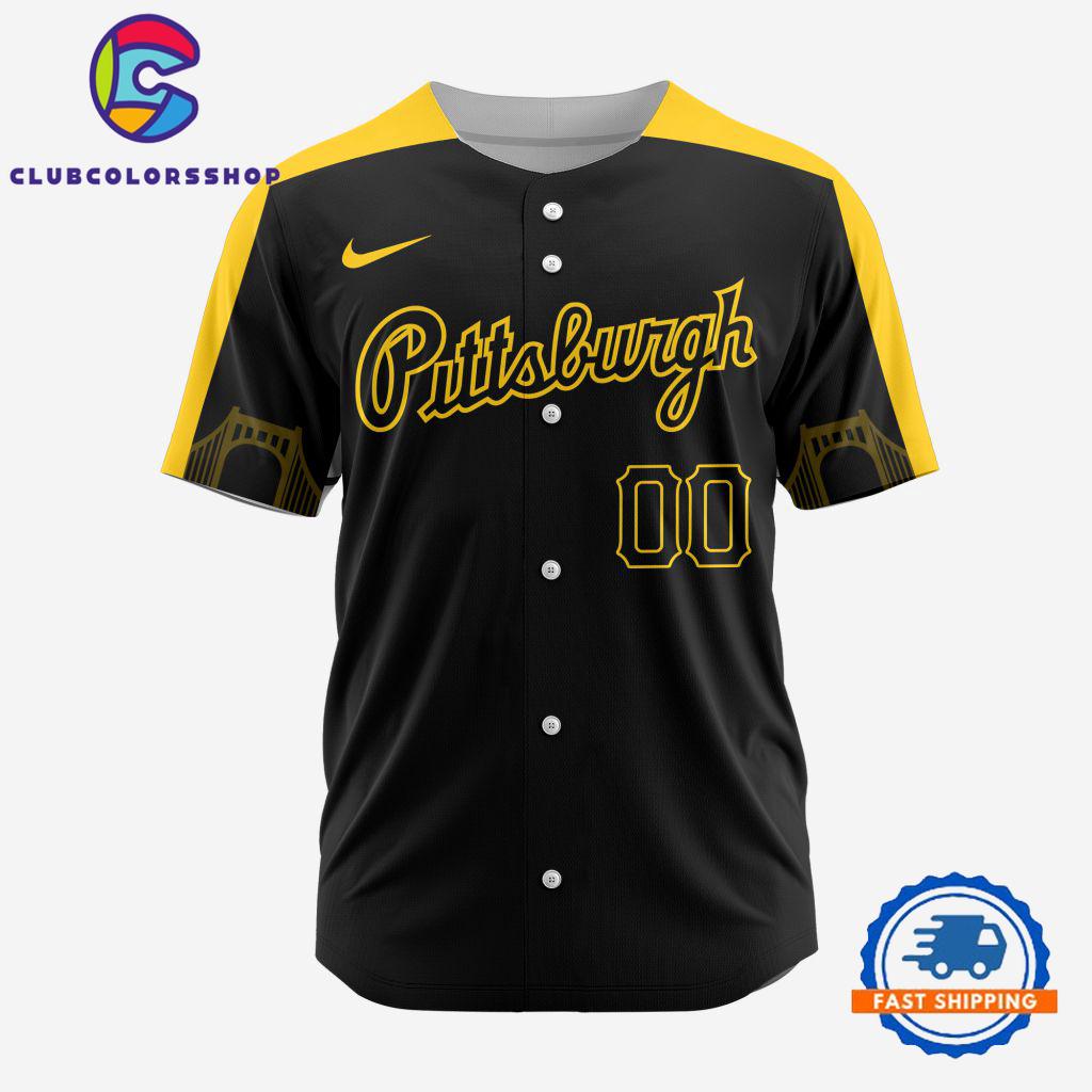 MLB Pittsburgh Pirates Personalized Alternate Design Concept Baseball Jersey, MLB Team New Jersey Shirt