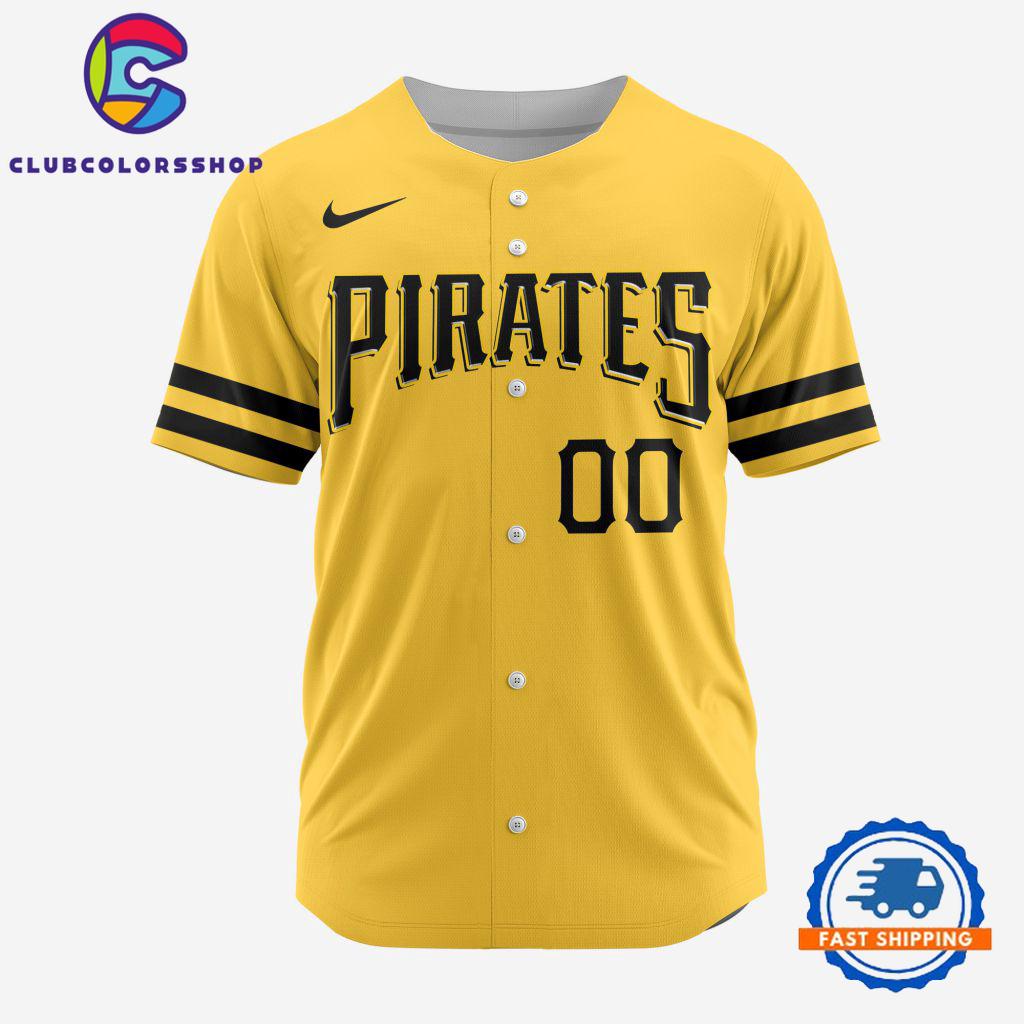 MLB Pittsburgh Pirates Personalized Baseball Team Alternate Design Concept Jersey Shirts