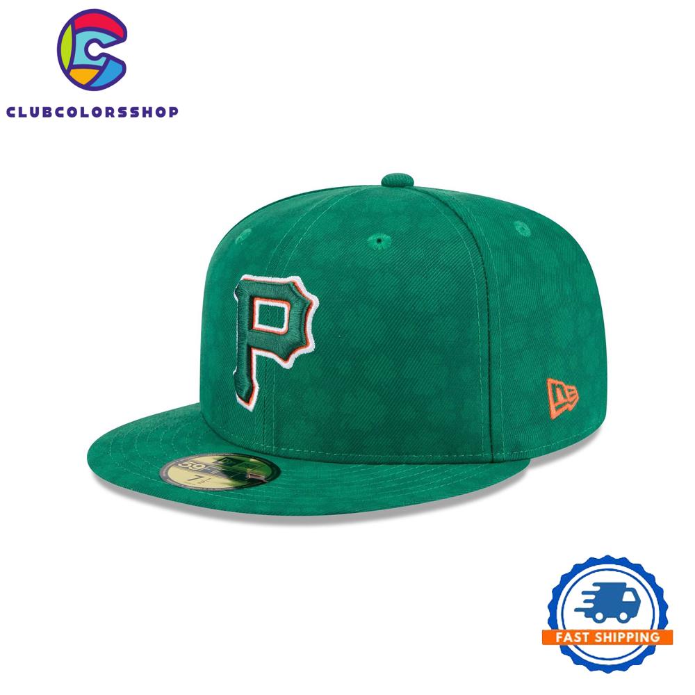 MLB Pittsburgh Pirates St. Patrick’s Day Snapback, Baseball Team Fitted Hat Design