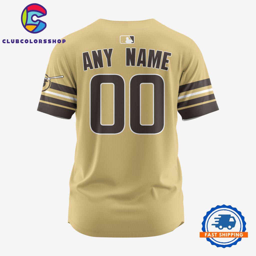 MLB San Diego Padres Alternate Design Concept Baseball Jersey, MLB Team Custom Jersey Shirt MLB San Diego Padres Alternate Design Concept Baseball Jersey, MLB Team Custom Jersey Shirt