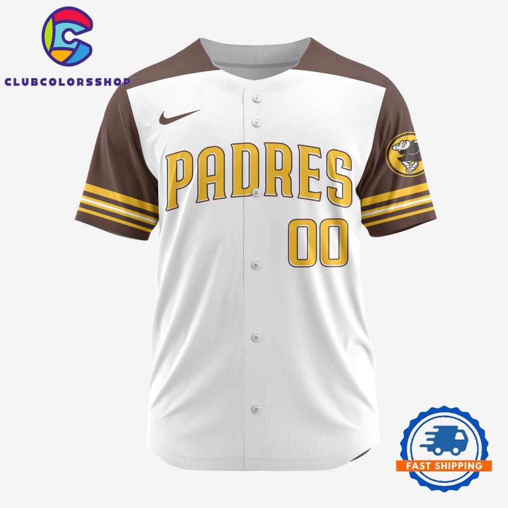 MLB San Diego Padres Baseball Team Alternate Design Concept Jersey Shirts