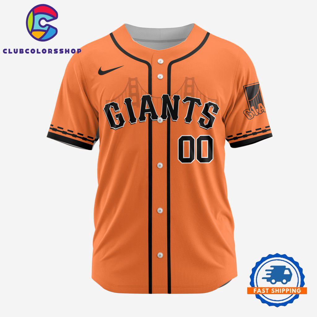 MLB San Francisco Giants Personalized Alternate Design Concept Baseball Jersey, MLB Team New Jersey Shirt