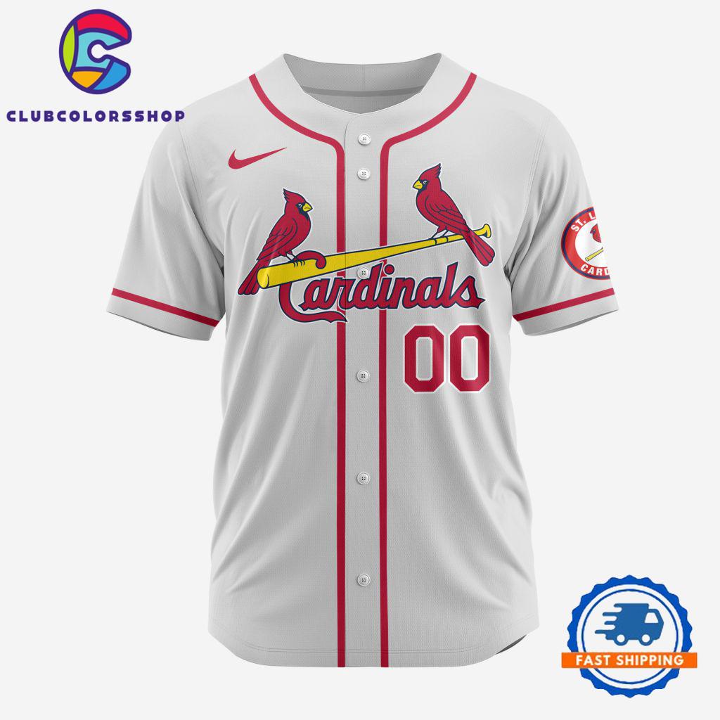MLB St. Louis Cardinals Alternate Design Concept Baseball Jersey, MLB Team Custom Jersey Shirt