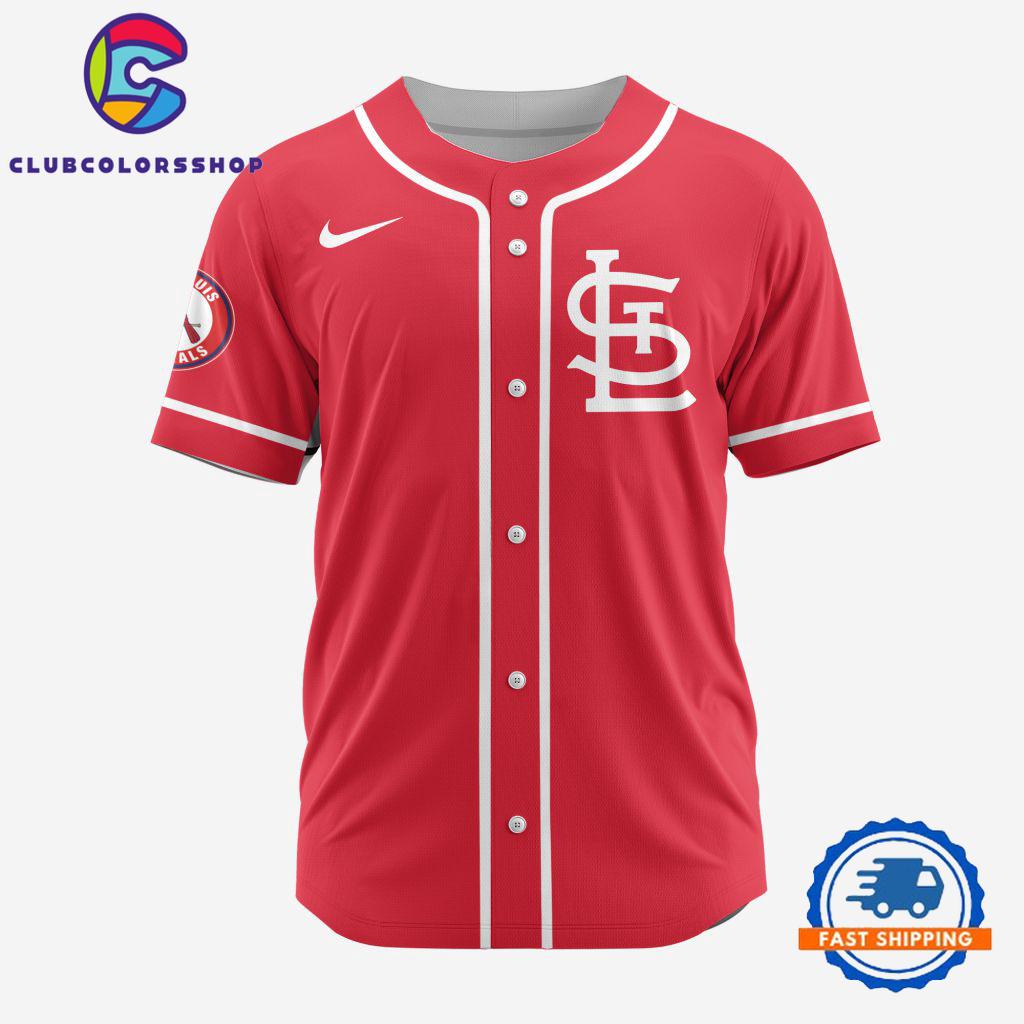 MLB St. Louis Cardinals Personalized Alternate Design Concept Baseball Jersey, MLB Team New Jersey Shirt