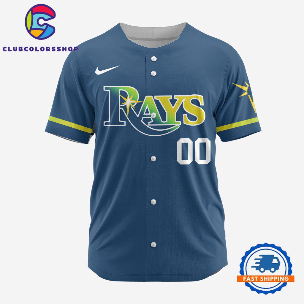 MLB Tampa Bay Rays Personalized Alternate Design Concept Baseball Jersey, MLB Team New Jersey Shirt
