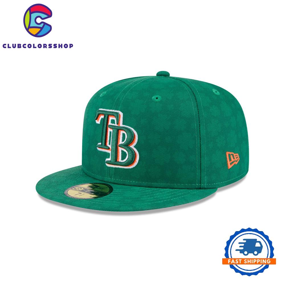 MLB Tampa Bay Rays St. Patrick’s Day Snapback, Baseball Team Fitted Hat Design