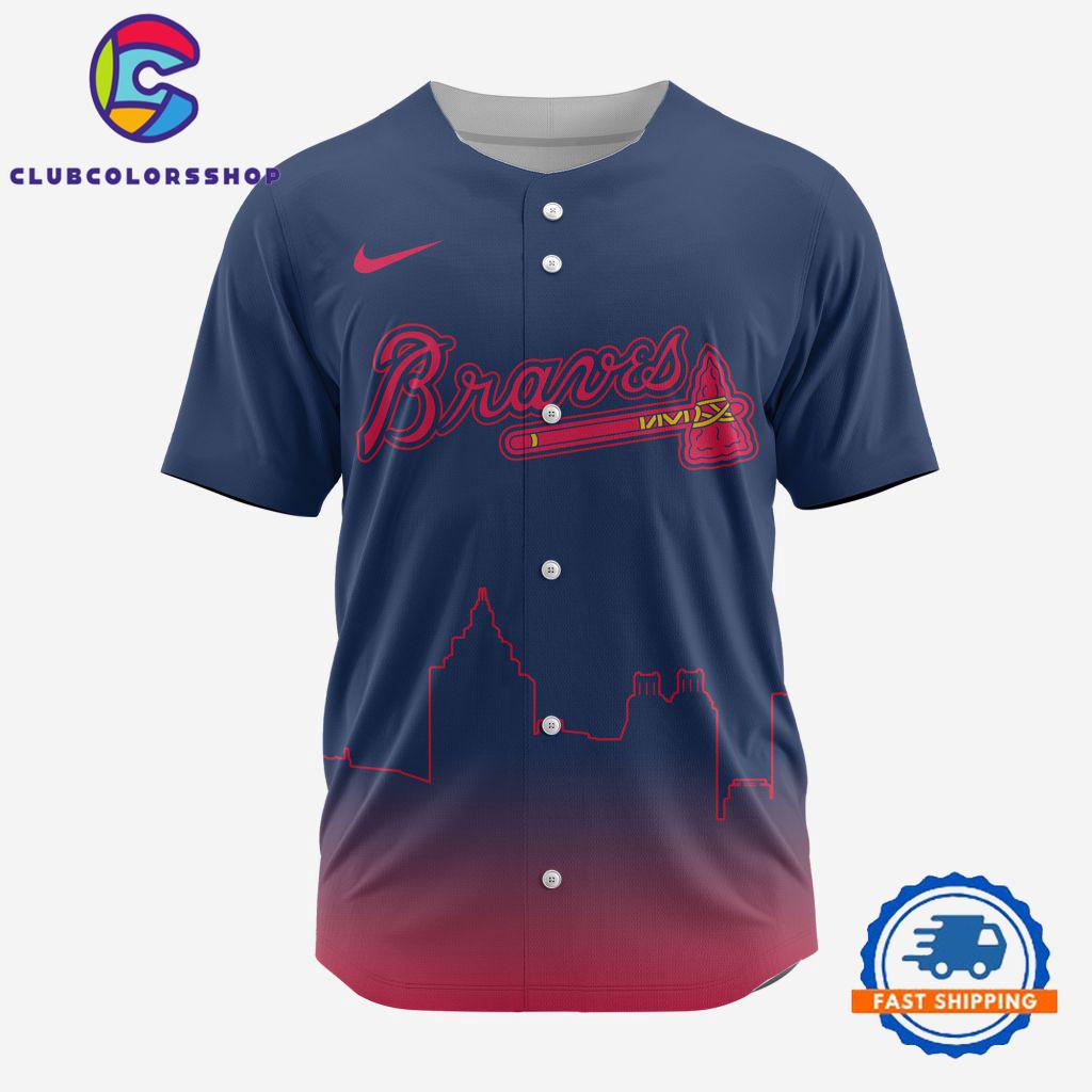 MLB Atlanta Braves City Edition Concept Custom Baseball Jersey