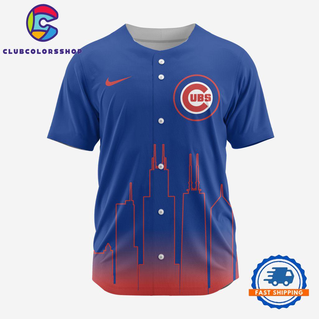 MLB Chicago Cubs City Edition Concept Custom Baseball Jersey
