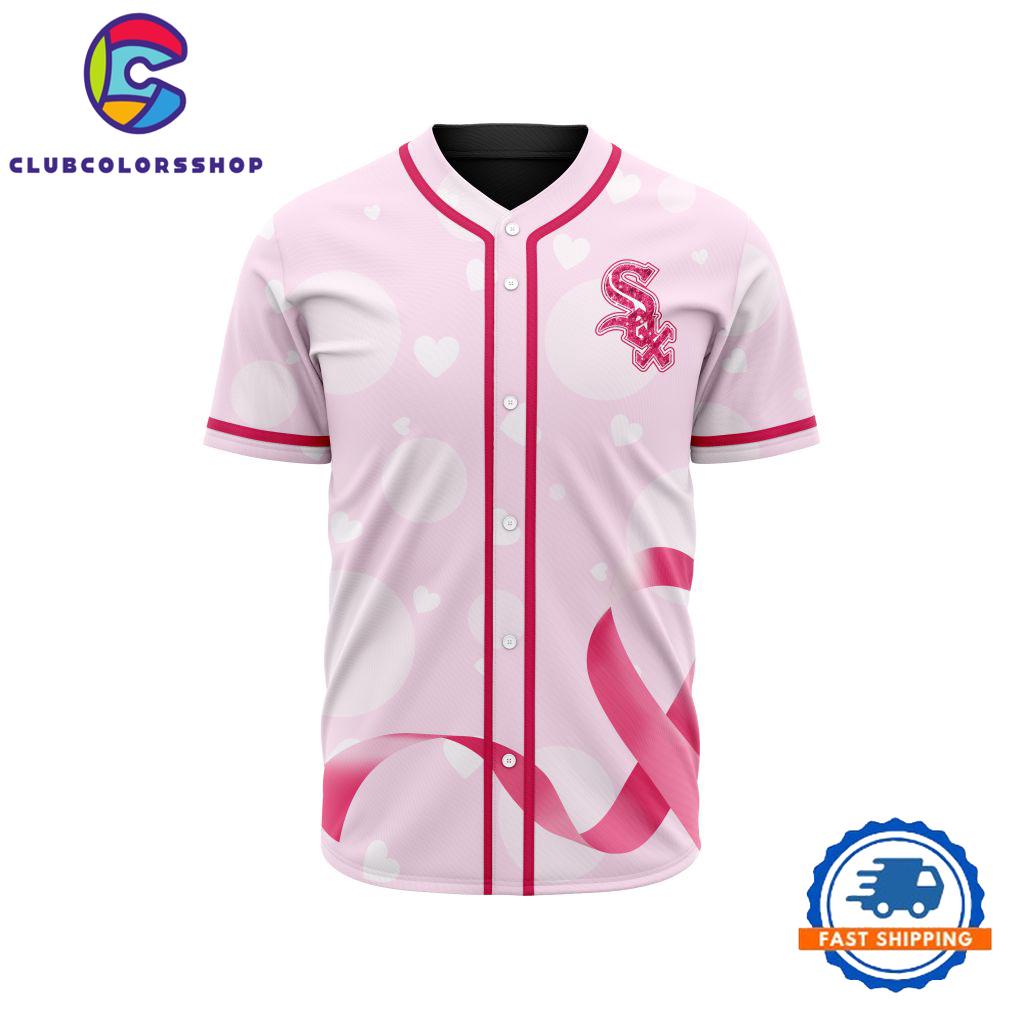 MLB Chicago White Sox Special Pink Design Fight Breast Cancer Limited Baseball Jersey