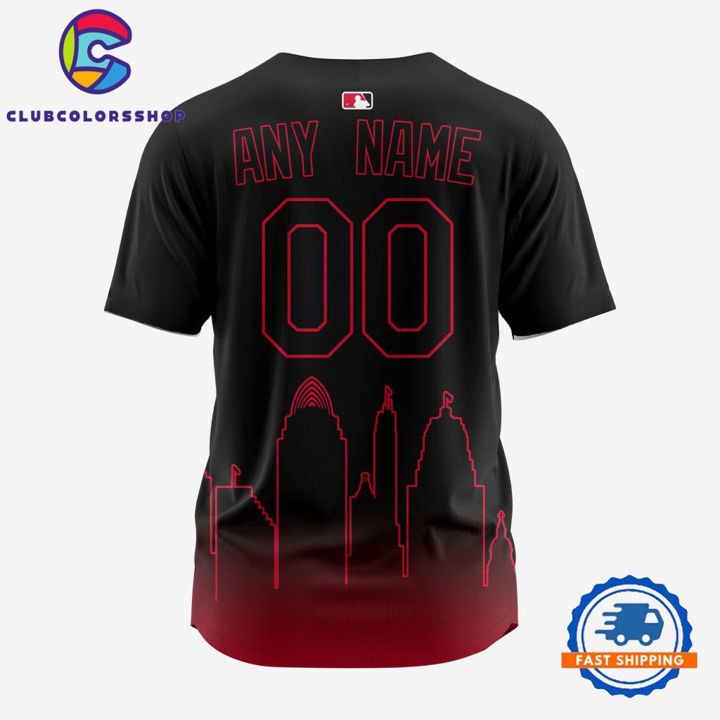MLB Cincinnati Reds City Edition Concept Custom Baseball Jersey MLB Cincinnati Reds City Edition Concept Custom Baseball Jersey